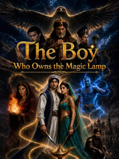 The Boy Who Owns the Magic Lamp cover
